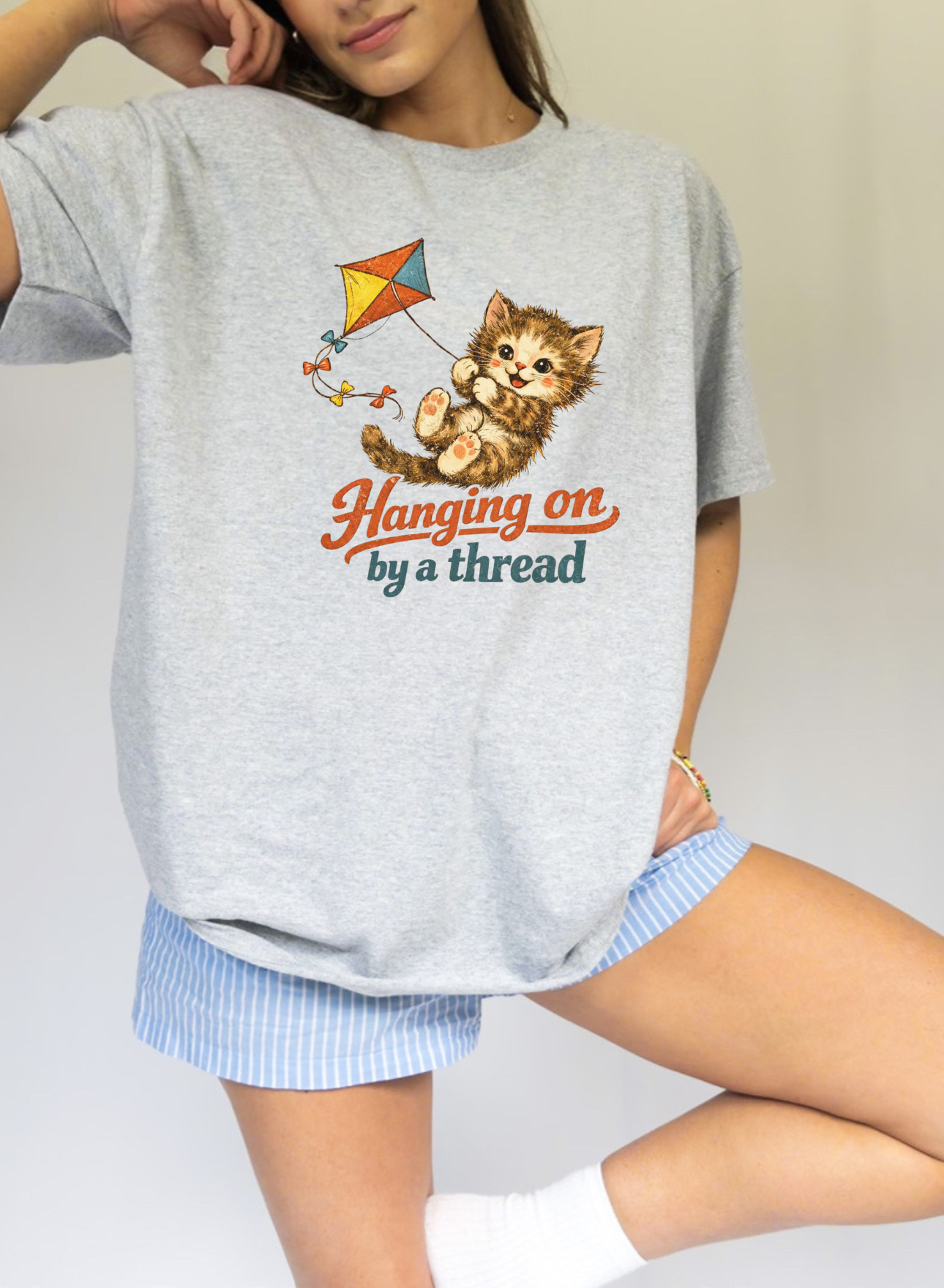 HANGING ON BY A THREAD