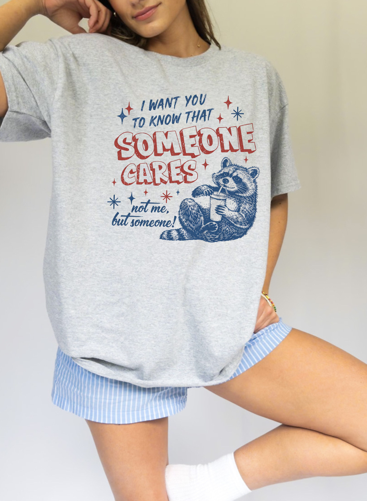 SOMEONE CARES, NOT ME, BUT SOMEONE