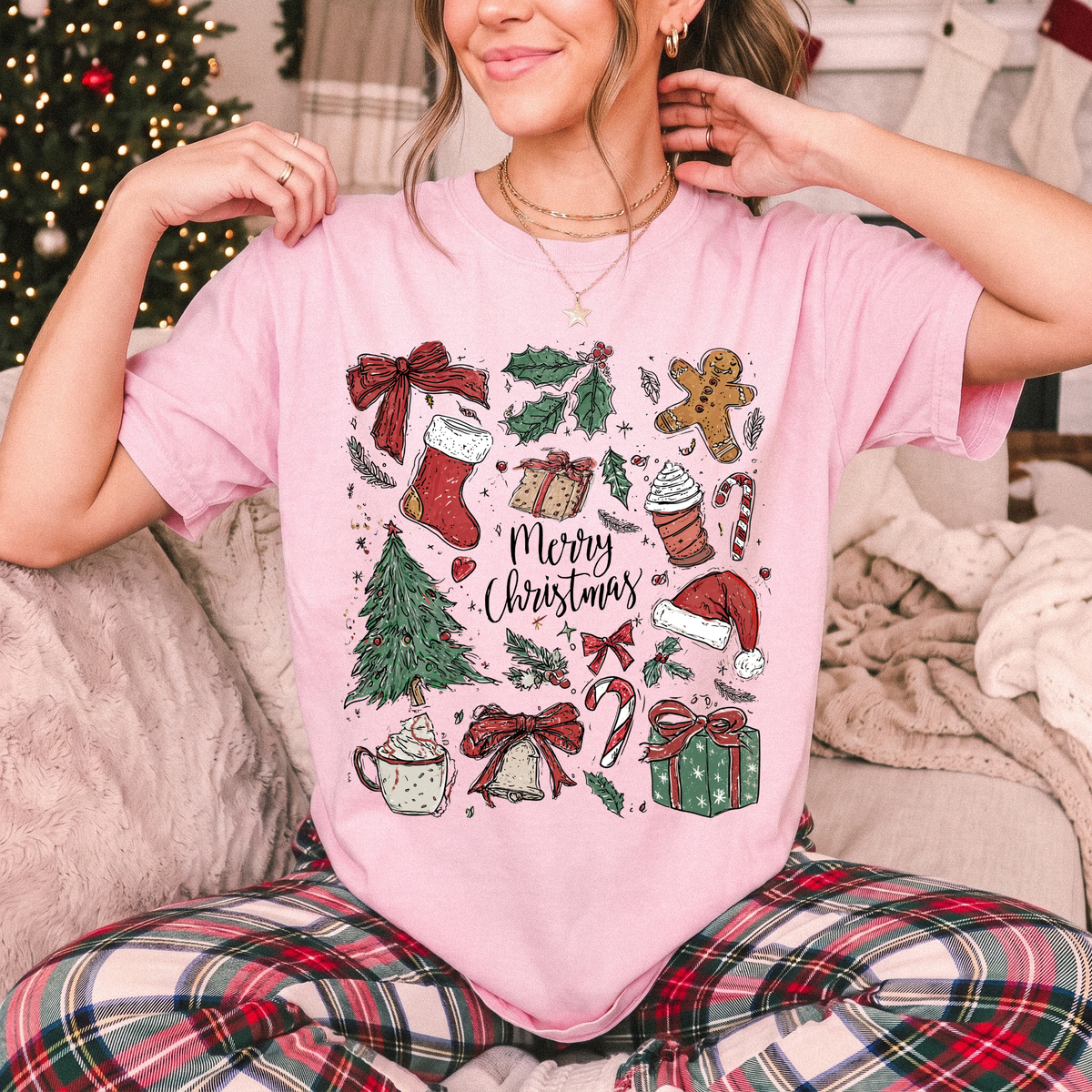 MERRY CHRISTMAS DOODLES