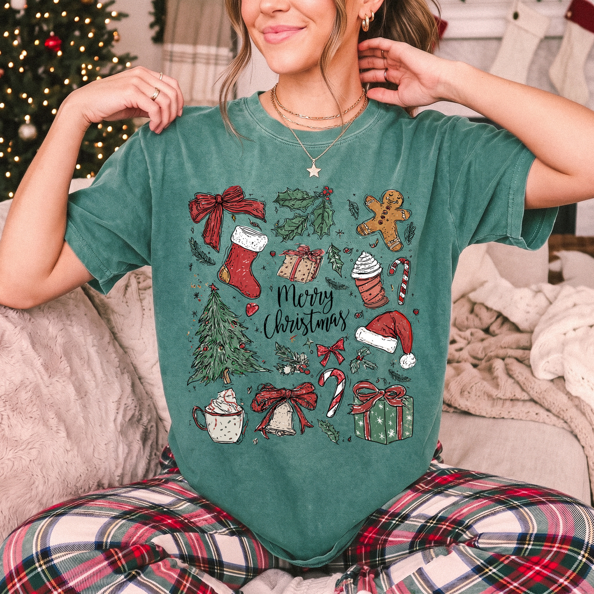 MERRY CHRISTMAS DOODLES