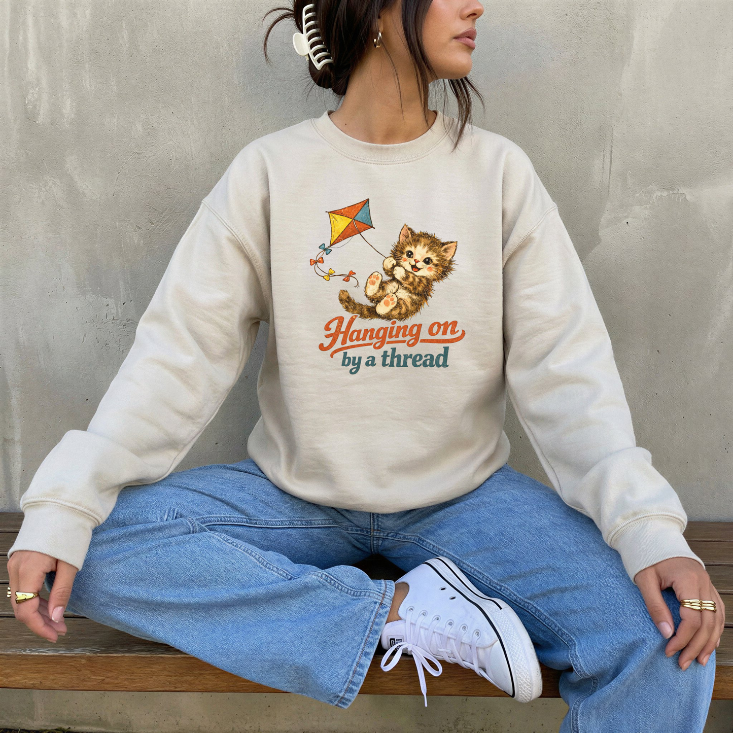 HANGING ON BY A THREAD