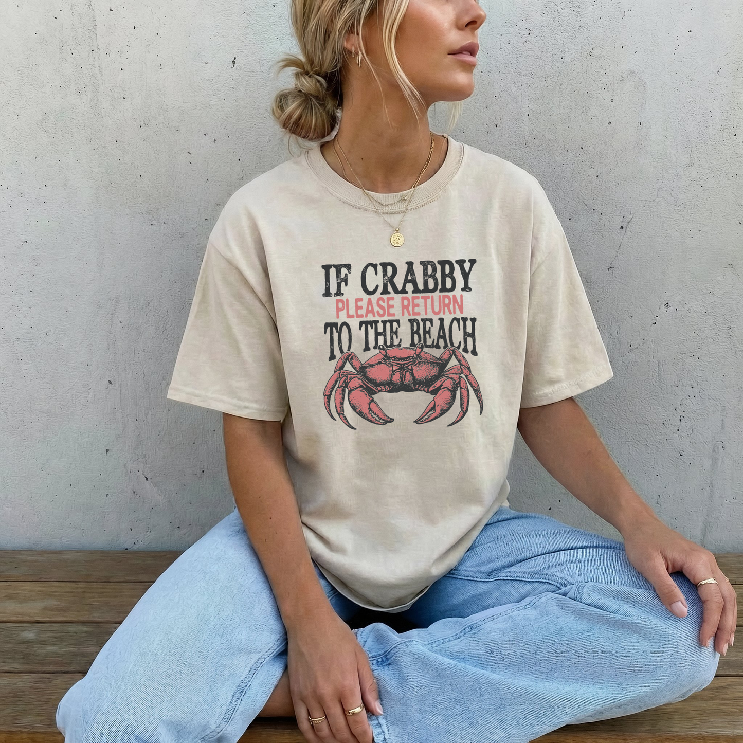 IF CRABBY PLEASE RETURN TO THE BEACH