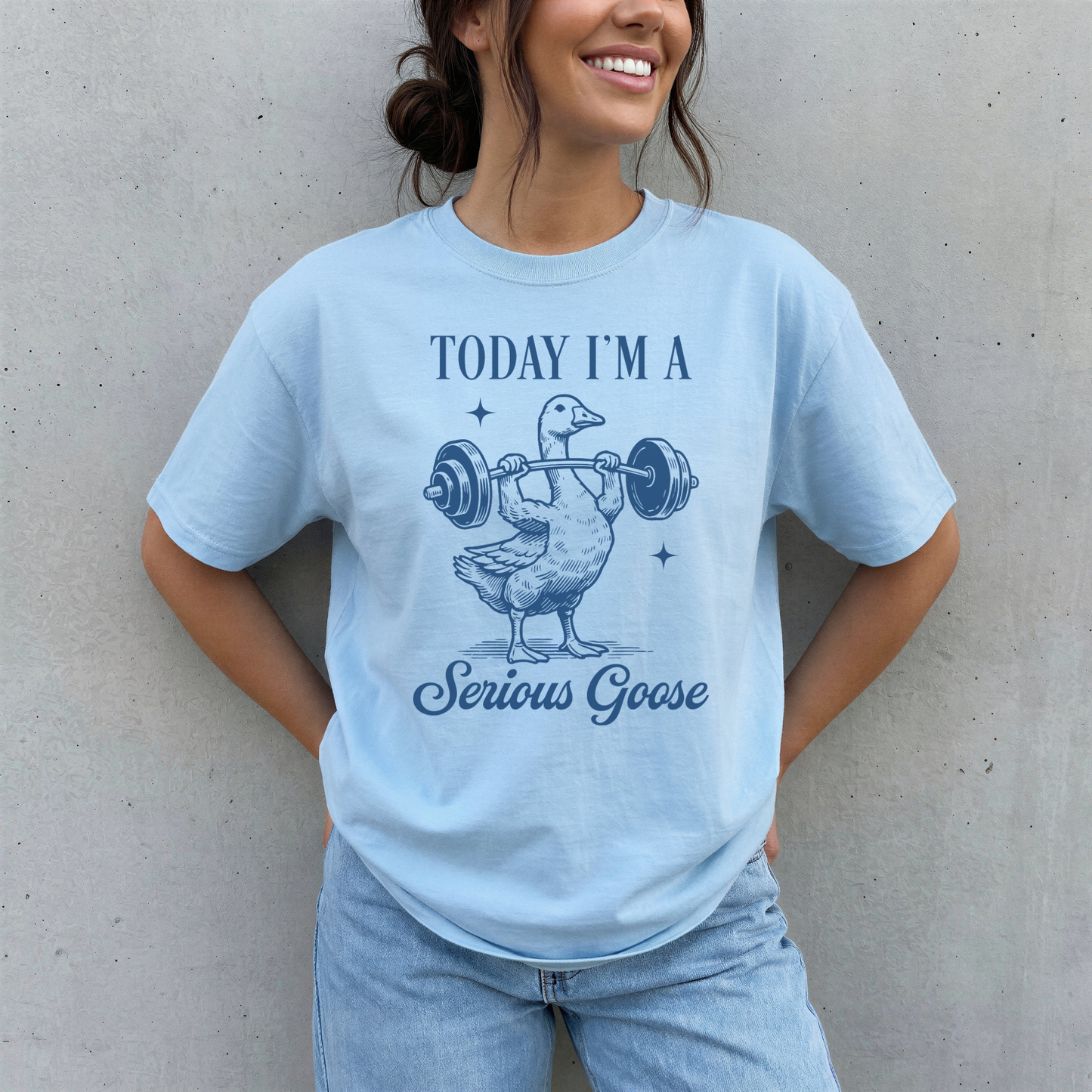TODAY I'M A SERIOUS GOOSE